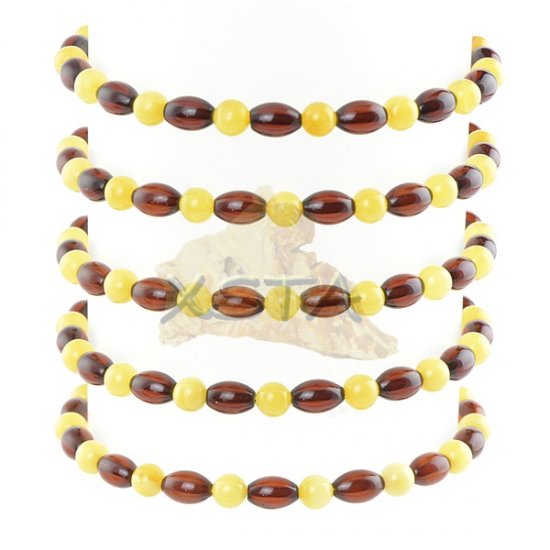 Wholesale amber round tube bracelet